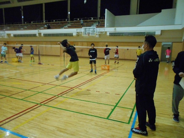 浪岡地区バドミントン移住学生支援事業