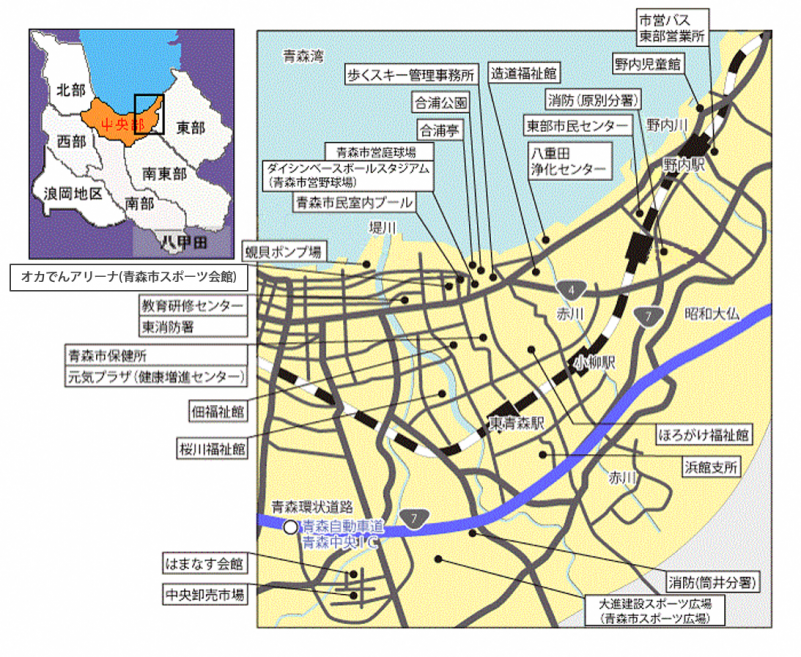 公共施設（中央部-東）