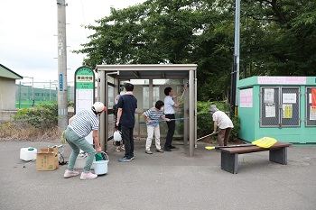 清掃活動の様子画像1