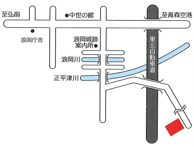 細野山の家案内図