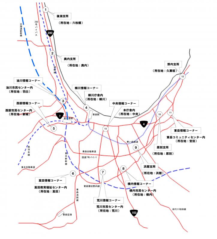 行政情報センター地図