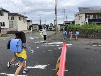 当呼応見守り活動の様子