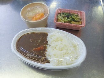 できあがったカレー